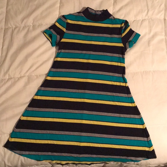 Stripped Mini Dress - Picture 2 of 4